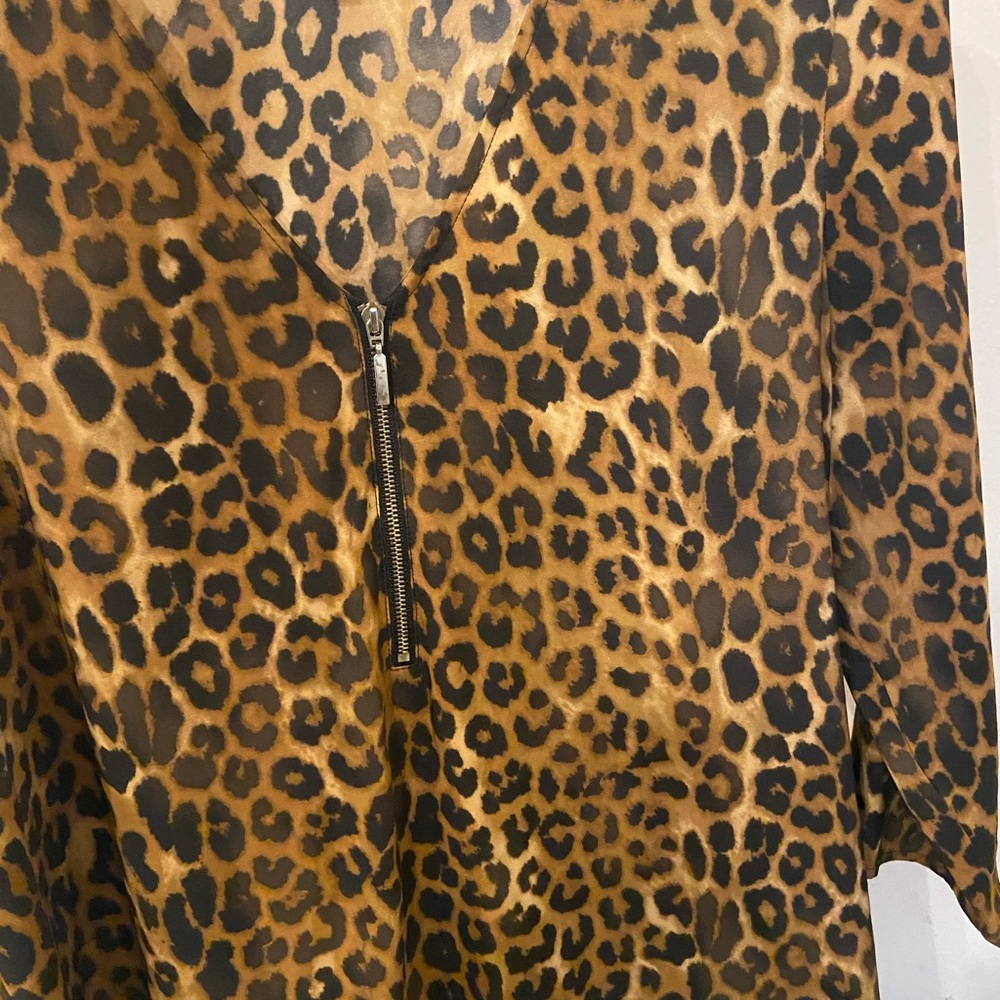 Leopard express blouse